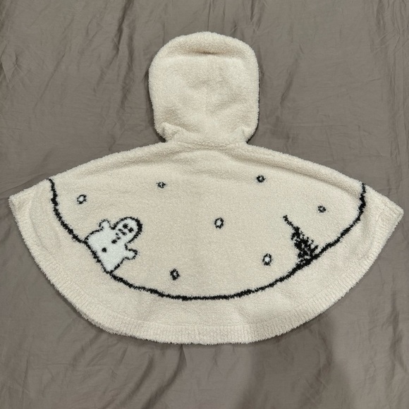 Gelato Pique PBNT215444 Peanuts Snoopy Panel Jacquard Baby Poncho - Picture 2 of 6